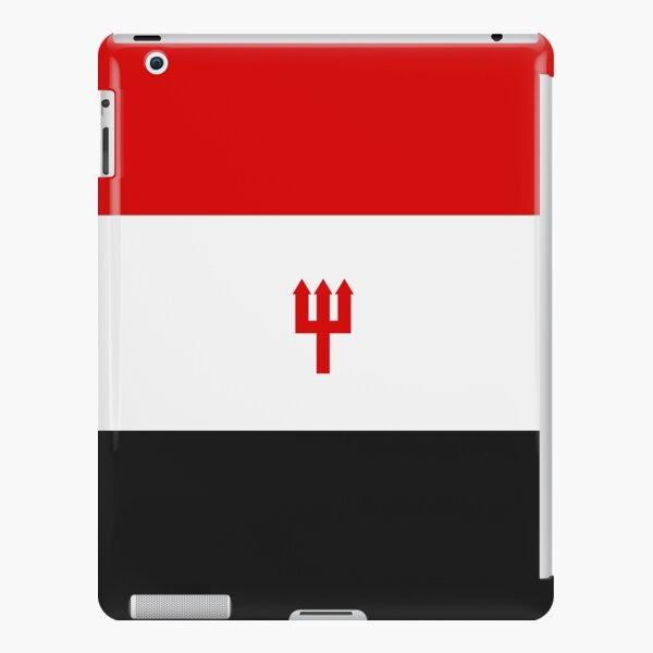 United Trident - Red, White and Black iPad Snap Case