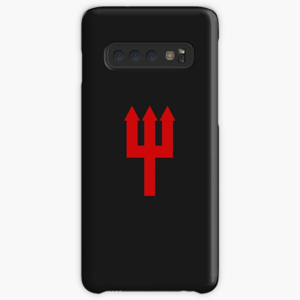 United Trident Design - Black and Red Samsung Galaxy Snap Case