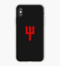 United Trident Design - Black & Red iPhone Case