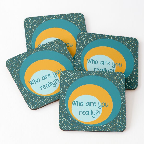 Item preview, Meditation time quote- who are you really? designed and sold by FrancesPoff.
