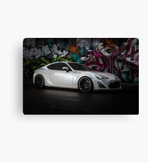 Pegasus White 86 GTS Canvas Print