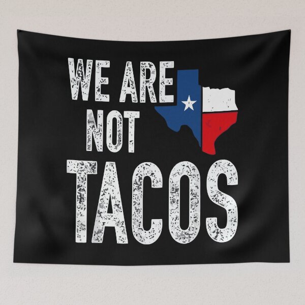 Item preview, we are not tacos shirt , we are not tacos american flag 2022 tee, we are not tacos funny jill biden designed and sold by kokpapsih21.