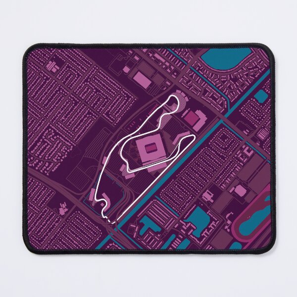 Item preview, Miami International Autodrome | Track Map for Poster Wall Art | Formula 1 Poster designed and sold by MoshoboMakes.