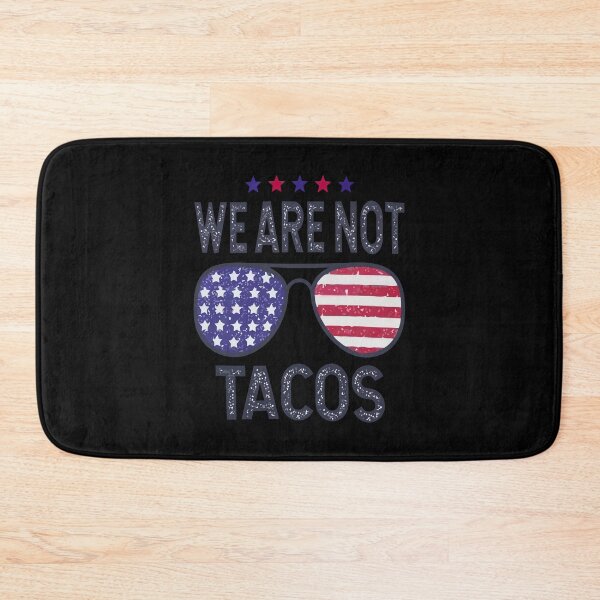 Item preview, we are not tacos shirt , we are not tacos american flag 2022 tee, we are not tacos funny jill biden designed and sold by kokpapsih21.