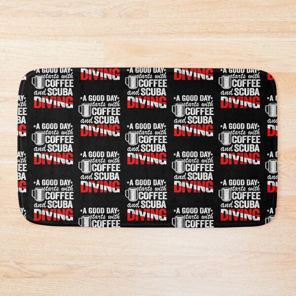 Item preview, A Good Day Starts With Coffee & Scuba Diving designed and sold by Zaidan16.