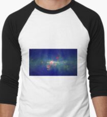 Peony Nebula Men's Baseball ¾ T-Shirt