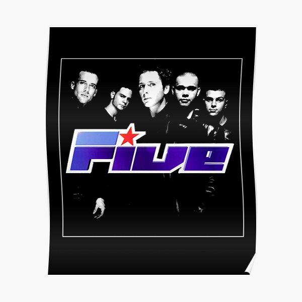 five-boy-band-poster-for-sale-by-msmurd321-redbubble