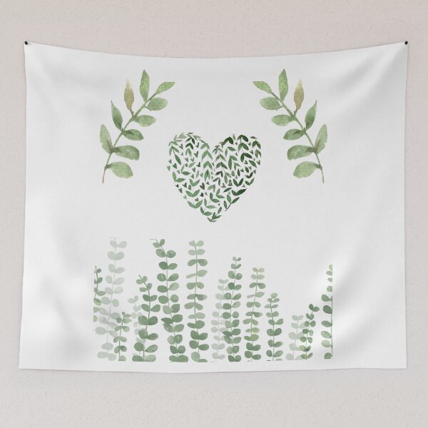 Item preview, Floral Art patterns - Botanical love designed and sold by boomantique.