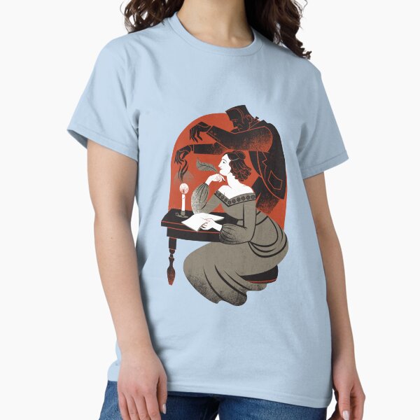 Vista previa del artículo con la obra «Persona horrible aterradora Mary Shelley Frankenstein Retro», diseñado y vendido por PaulEvrard.