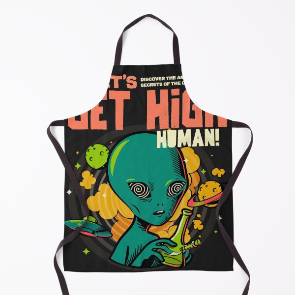 Item preview, Alien- Let's Get High Human designed and sold by Glem-Art.