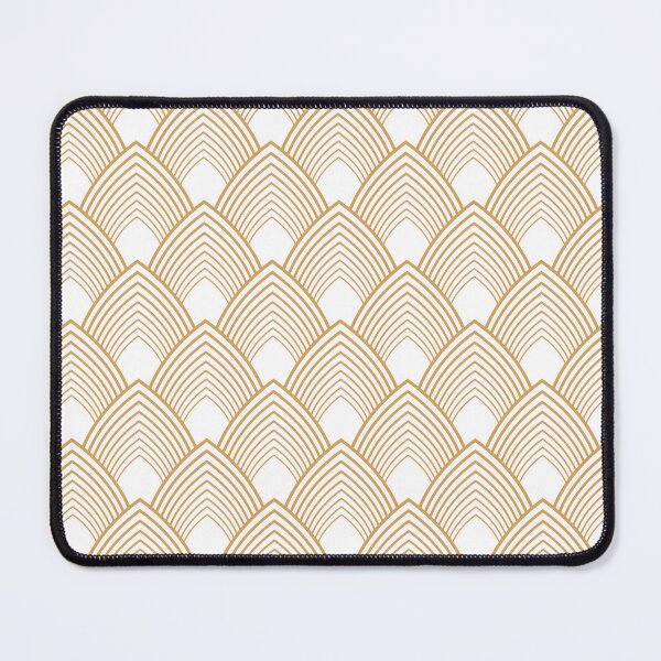 Item preview, Gold and White Art Deco Pattern designed and sold by KarinaI.