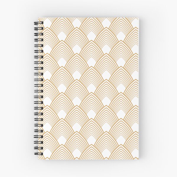 Item preview, Gold and White Art Deco Pattern designed and sold by KarinaI.