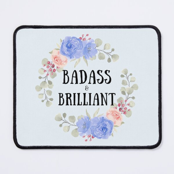Item preview, Badass and Brilliant designed and sold by HSPgiftshop.