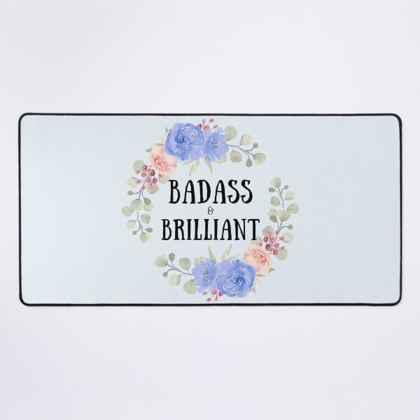 Item preview, Badass and Brilliant designed and sold by HSPgiftshop.