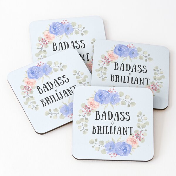 Item preview, Badass and Brilliant designed and sold by HSPgiftshop.