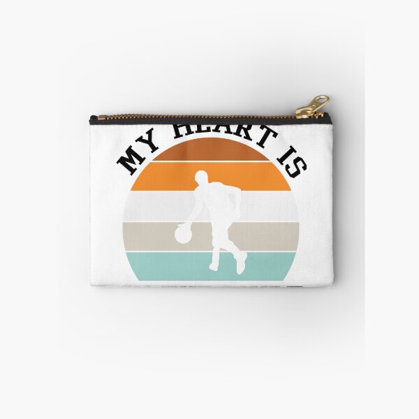 Item preview, My Heart Is On The Court Basketball Is My Favorite Season Basket Ball Player Classic Gift Premium Apparel Funny Holiday Xmas designed and sold by DesignByHeartUK.