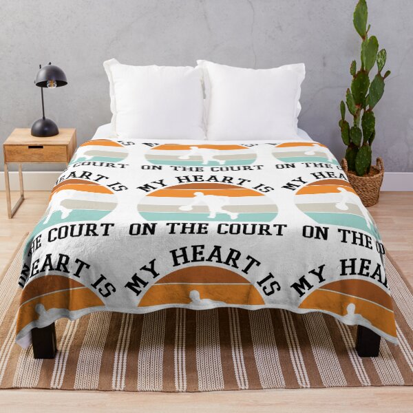 Item preview, My Heart Is On The Court Basketball Is My Favorite Season Basket Ball Player Classic Gift Premium Apparel Funny Holiday Xmas designed and sold by DesignByHeartUK.