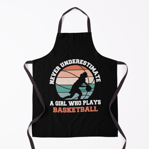 Item preview, Never Underestimate A Girl Who Plays Basketball Is My Favorite Season Basket Ball Player Classic Gift Premium Apparel Funny Holiday Xmas designed and sold by DesignByHeartUK.