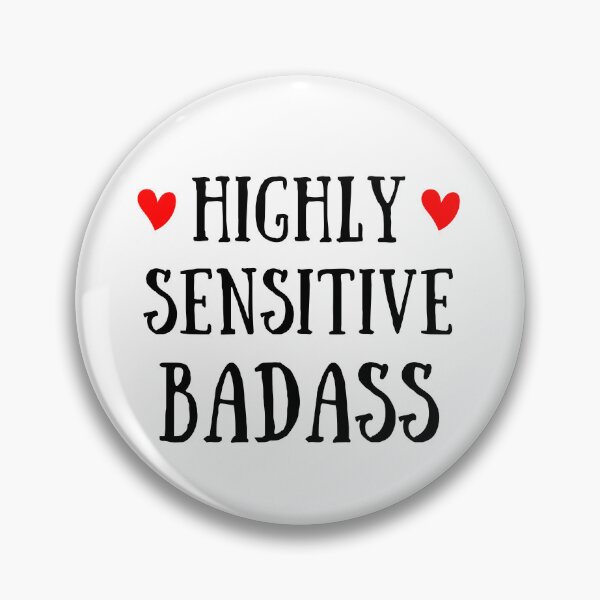 Item preview, Highly Sensitive Badass designed and sold by HSPgiftshop.