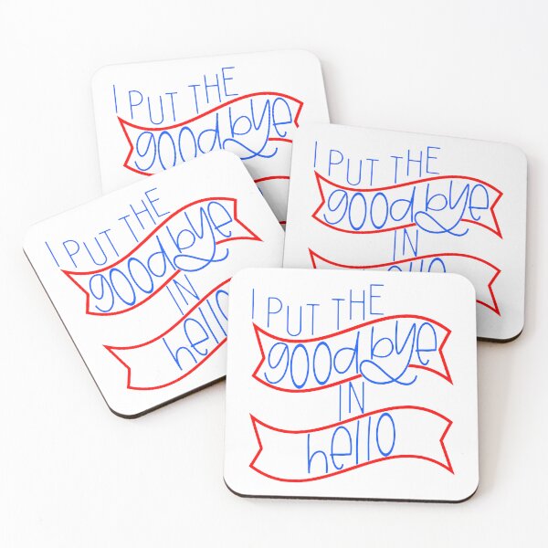 Item preview, I Put The Goodbye In Hello designed and sold by kidzkool.