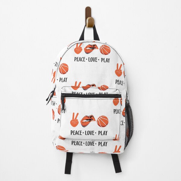 Item preview, Peace Love Play Favorite Season Basket Ball Player Classic Gift Premium Apparel Funny Holiday Xmas designed and sold by DesignByHeartUK.