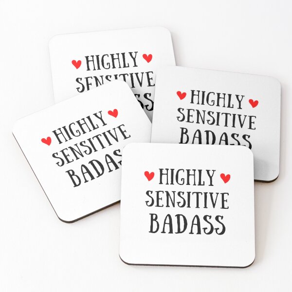 Item preview, Highly Sensitive Badass designed and sold by HSPgiftshop.