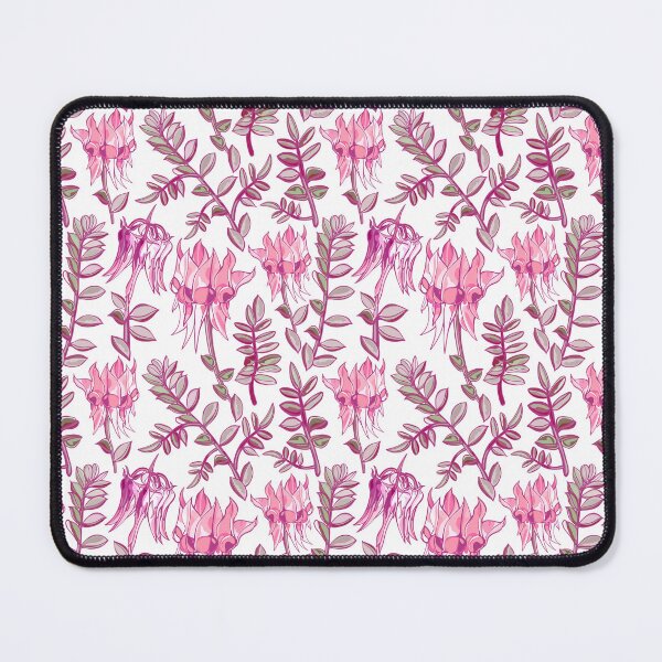 Item preview, Australian Sturt Desert Pea - Pink and White designed and sold by Sketchbook Designs.