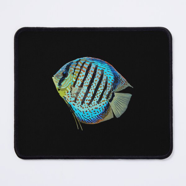 Item preview, Blue Discus Fish, Symphysodon (Cichlid) – Cute Freshwater Aquarium Animal Classic  designed and sold by kautderapsy.