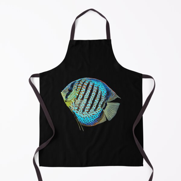 Item preview, Blue Discus Fish, Symphysodon (Cichlid) – Cute Freshwater Aquarium Animal Classic designed and sold by kautderapsy.