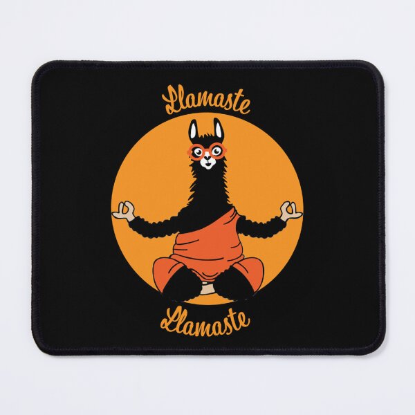 Item preview, Llamaste Meditating Llama - Mindfulness designed and sold by happygiftideas.