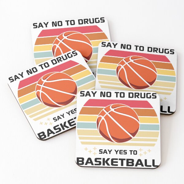 Item preview, Say No To Drugs Say yes To Basketball Is My Favorite Season Basket Ball Player Classic Gift Premium Apparel Funny Holiday Xmas designed and sold by DesignByHeartUK.