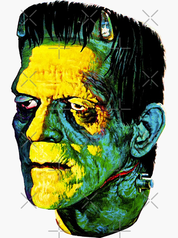 "Icon Creature Obsessed Karloff Frankenstein Monster Horror Movie Fan