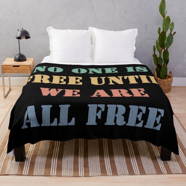 Item preview, No one is free until we are all free designed and sold by ValentinaHramov.