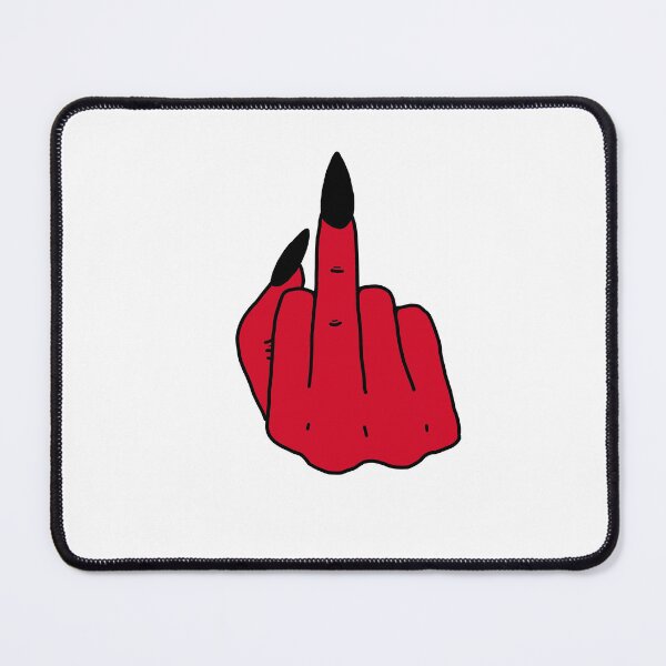 Item preview, Demon Middle Finger designed and sold by mothofthemist.