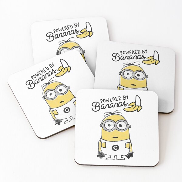 Item preview, Minion Powered By Bananas Graphic designed and sold by ChiNguyenthi.