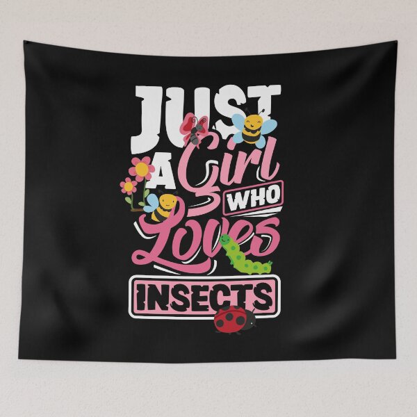 Item preview, Entomology Entomologist Bugs Just A Girl Who Loves Insects designed and sold by ShopTheStyle.