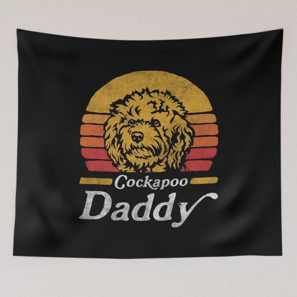 Item preview, Retro Vintage Cockapoo Daddy designed and sold by More Cute Dogs.