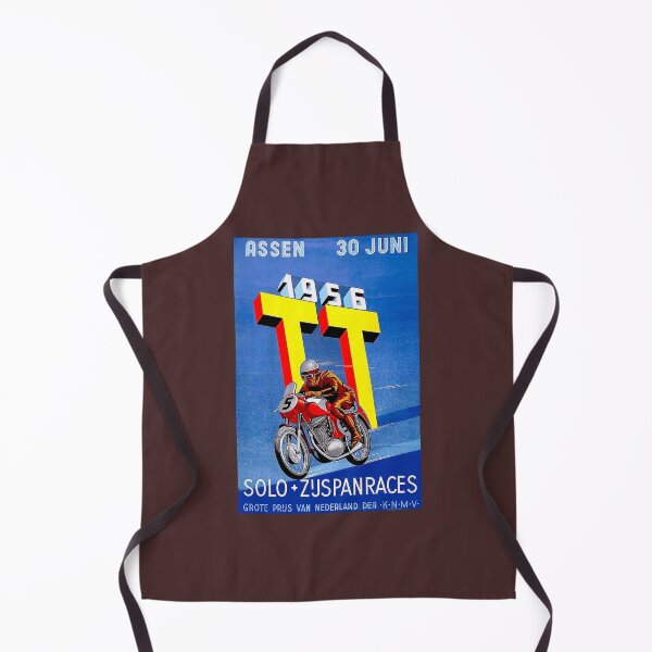 Item preview, ASSEN TT MOTORCYCLE_quot_ Vintage Racing Advertising Print designed and sold by CavaVintageIT.