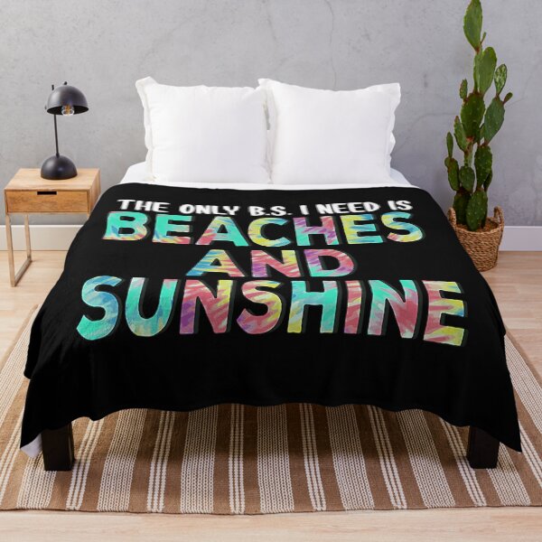 Item preview, The Only B.S. I Need Is Beaches And Sunshine designed and sold by nwaja-art.