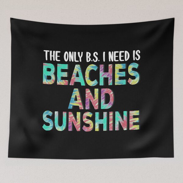 Item preview, The Only B.S. I Need Is Beaches And Sunshine designed and sold by nwaja-art.