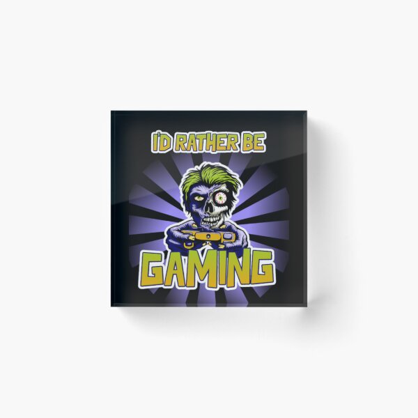 Item preview, I'd Rather Be Gaming, Trust me I'm a Gamer, The Dead Don't Die, Zombie Kinda Mood designed and sold by Monique Prince.