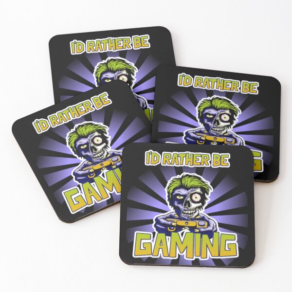 Item preview, I'd Rather Be Gaming, Trust me I'm a Gamer, The Dead Don't Die, Zombie Kinda Mood designed and sold by Monique Prince.