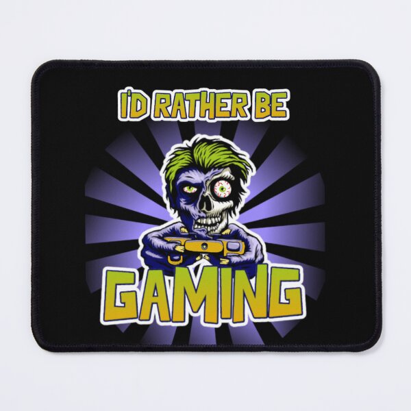 Item preview, I'd Rather Be Gaming, Trust me I'm a Gamer, The Dead Don't Die, Zombie Kinda Mood designed and sold by Monique Prince.