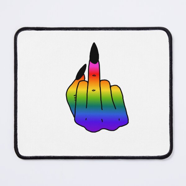 Item preview, Rainbow Middle Finger designed and sold by mothofthemist.