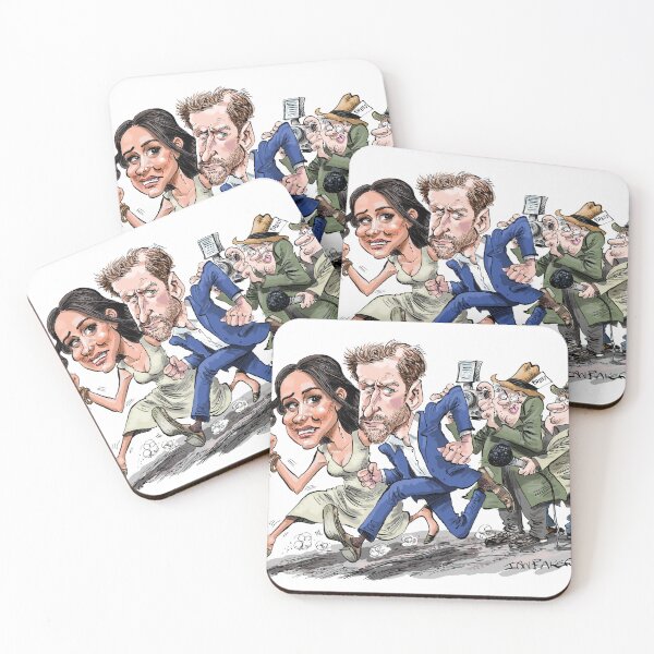 Item preview, Harry and Meghan designed and sold by IanBakerToons.
