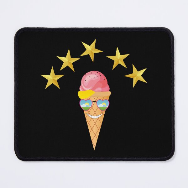 Item preview, nick nelson stars blue with ice cream designed and sold by PALMTREEfwi.