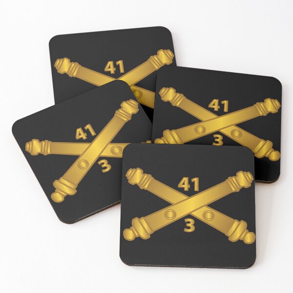 Item preview, Army - 3rd Bn 41st Artillery  w Branch X 300 designed and sold by Military Insignia Products.
