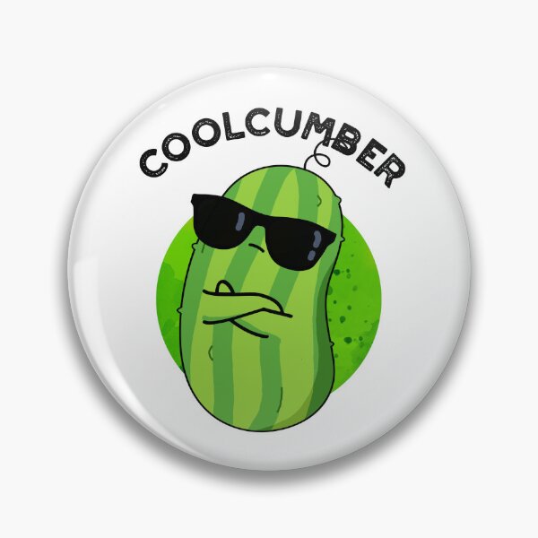 Item preview, Coolcumber Funny Cucumber Puns  designed and sold by punnybone.