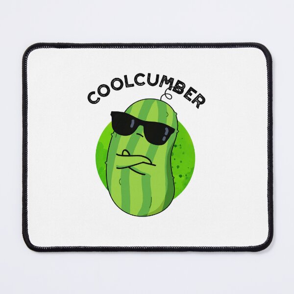 Item preview, Coolcumber Funny Cucumber Puns  designed and sold by punnybone.