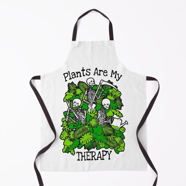 Item preview, Plants Are My Therapy Garden Plant Lover Skeleton Gardener designed and sold by GrandeDuc.